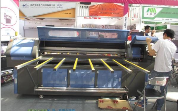 Quality Epson DX5 Flatbed Roll To Roll Digital Printing Machine For Photo Paper / Sheet Material for sale