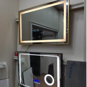 China Led Tempered Dressing Glass Mirror 12V Waterproof Wall Mounted wholesale