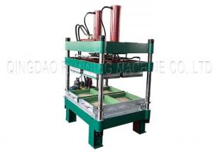 China High Efficiency Rubber Tiles Manufacturing Machines With Downward Pressing Type wholesale