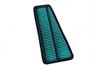 China PP Green Fabric 17801-31090 / 17801-0P010 Replacement Air Filter For TOYOTA on sale