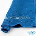 Factory Direct Microfiber Cleaning Cloth Blue Color Colorful Beach Square Towel