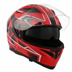 China Custom 3d Printing Wholesale Helmet Manufacturer Double Visor Motorcycle Helmet Flip Racing Offroad Safety Helmet on sale