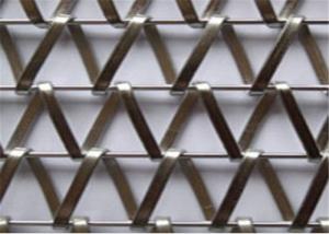 China Architectural Decorative Metal Mesh Screen Stainless Steel No Fading For Hotel wholesale