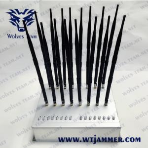 China 16 Antennas 3G 4GLTE 4GWimax 35W Mobile Phone Jammer wholesale