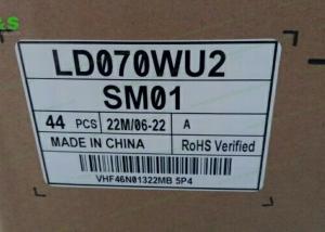 China Hard coating 7.0 inch TFT Display Modules LD070WU2- SM01, 60Hz LCD LG Monitor wholesale