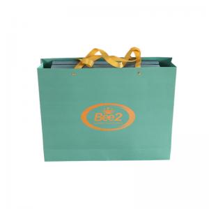 China Custom Luxury Printed Paper Gift Bags Packaging With Holographic Logo Factory wholesale
