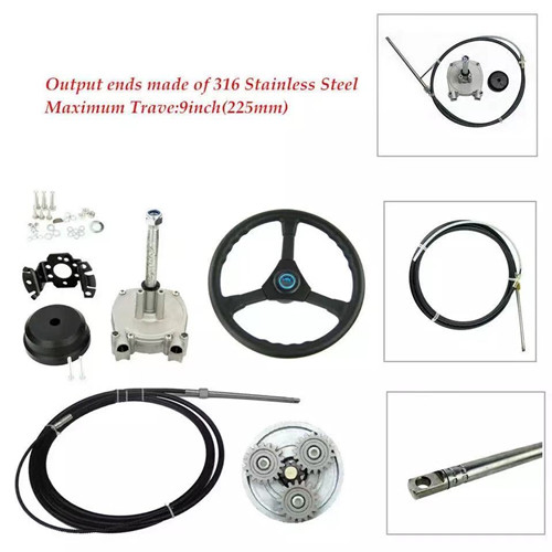 200Hp 17ft Planetary Gear Steering System / Marine Steering System