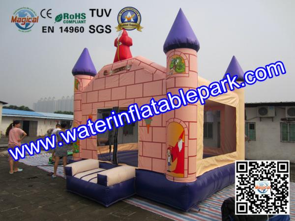 Garden Hiring Inflatable Bouncy Castle House For Outdoor Game