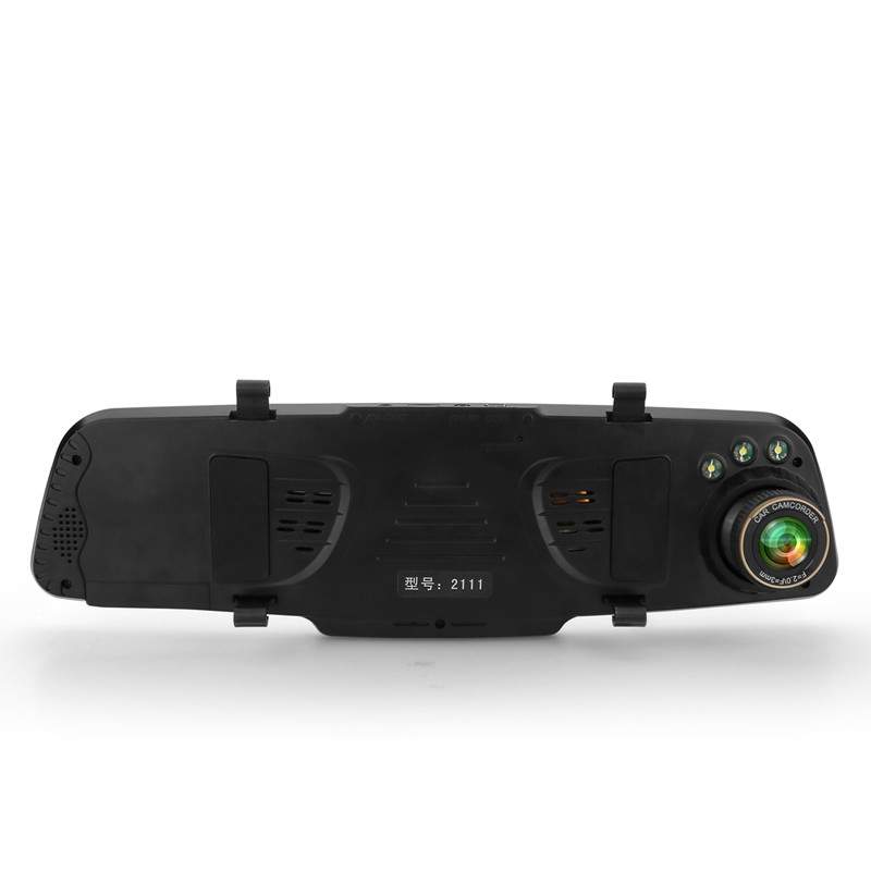 5" TFT LCD Screen Dual Record Parking Sensor DVR with Tracking Line and Voice Warning & Image Displaying 140 angle