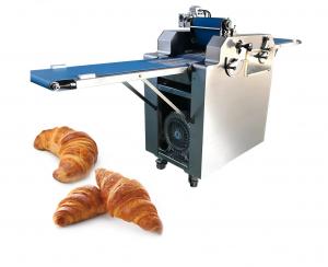 China Desktop Dough Sheet Forming Croissant Making Machine Crescent Bread Cutting Machine on sale