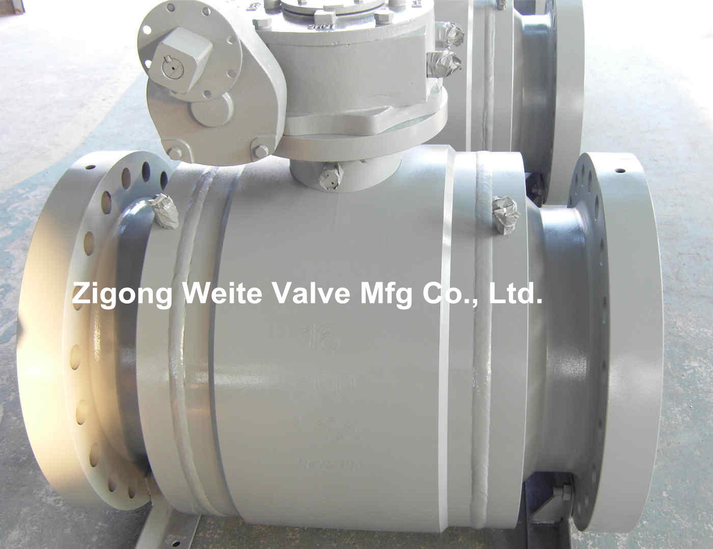 Forged Steel A105 Gearbox Ball Valve 16 Inch Class 600 ASTM a105