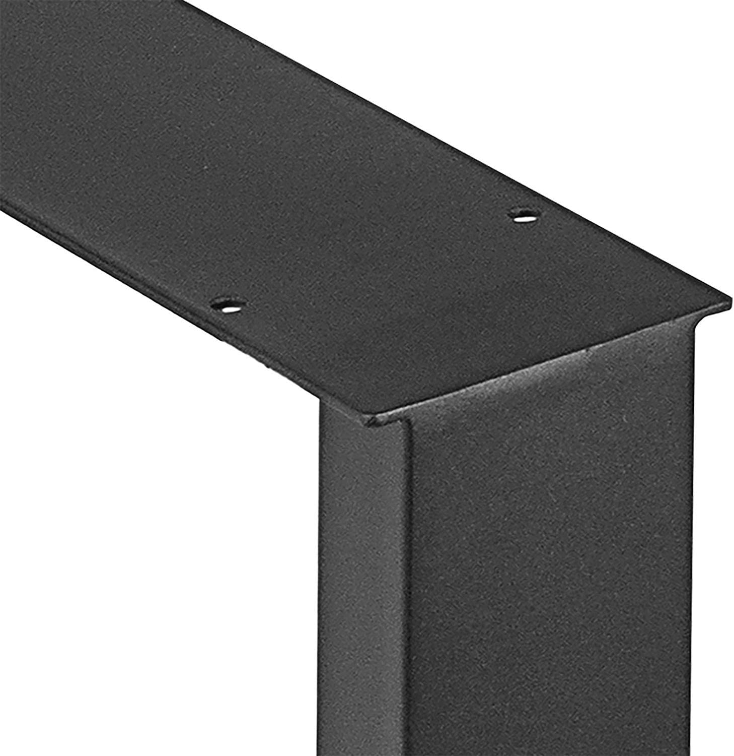 420*400mm Black Metal Table Legs for Industrial Country Style Furniture Design