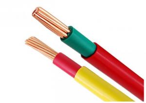 China Building Wire Cable Two Layer PVC Insulation Electrical Cable Wire Single Core Stranded Copper on sale