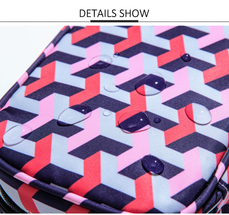 Ladies Waterproof Private Label Brand Wash Toiletry Makeup Bag Travel