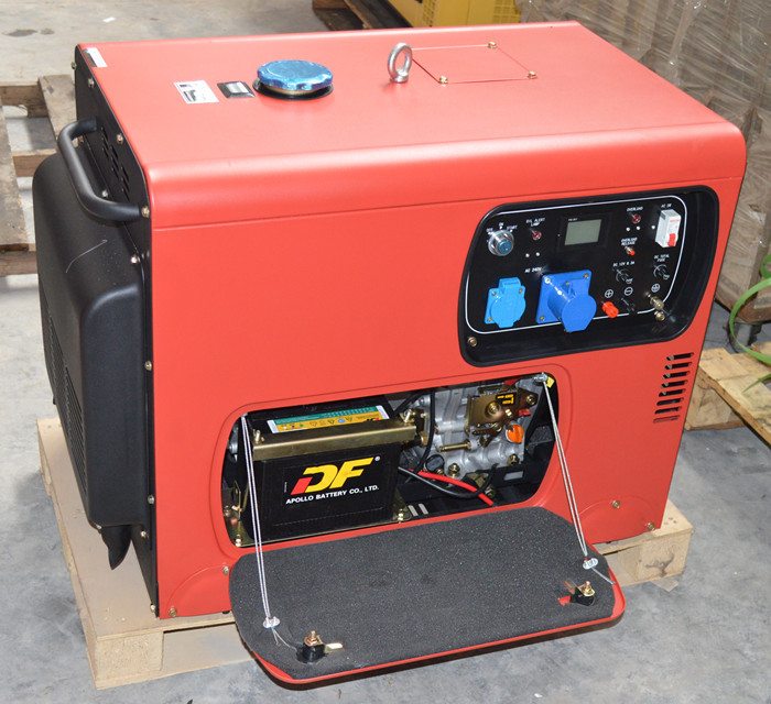 Diesel Small Portable Generators Electric Genset 5kw Single Phase Or Three Phase