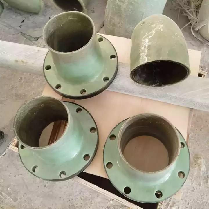 Corrosion Resistance FRP Pipe Fitting Lightweight Grp Flange Plastic Fittings