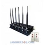 CT-2060 EUR 6 Antenna 16W GSM 3G 4G WiFi Jammer up to 50m