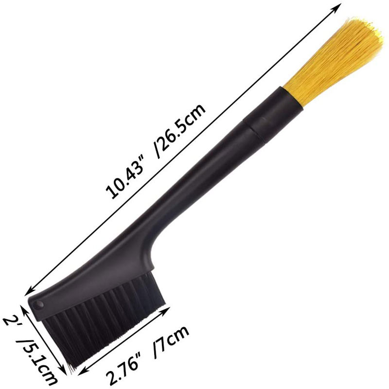 Multifunction Plastic Espresso Coffee Machine Cleaning Brush For Barista