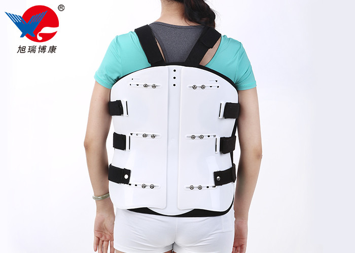Flannel Adjustable Medical Orthosis , Lumbar Orthosis Back Brace Provide Stable Support