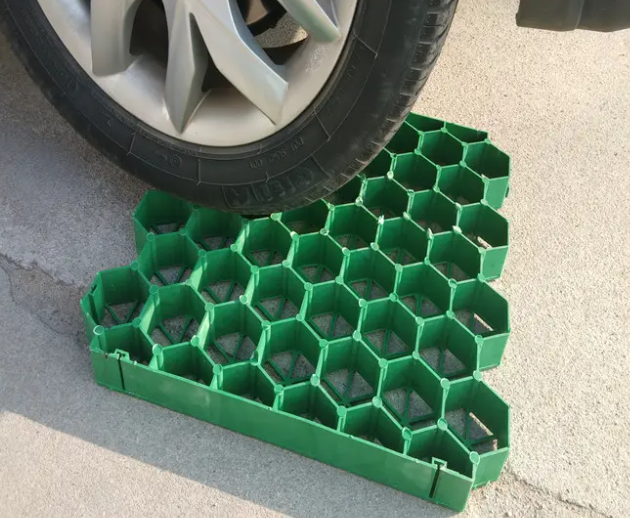 HDPE Grass Plastic Driveway Gravel Grid for High Compressive Strength Turf Paving