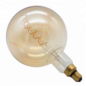 China Retro G200 E27 Extra Large Globe Bulb Golden 4w 360lm 220v Led Vintage Globe wholesale