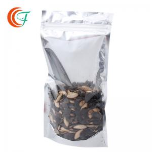 China Aluminium Foil Food Packaging Pouch Transparent Portable Storage Food 0.06mm wholesale