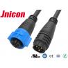 Buy cheap 3 Pin Male To Female Molded Cable Connector 20A Current Rating RoHS Approved from wholesalers