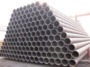 China Weld / Seamless Carbon Black Steel Pipe Astm53 Astm A53 Thickness 5mm - 80mm on sale