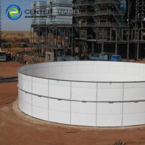 China Eco - Friendly Grain Storage Silos Glass Fused To Steel And Stainless Steel Dry Bulk Storage Tank wholesale