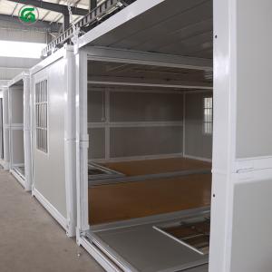 China Eco Friendly Prefab Folding Container House Fast Installation Excellent Insulation on sale