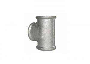 Malleable Iron Pipe Fitting American Standard 150psi Galvanized/Black Reducing Tee