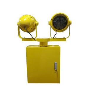 Two Head Airport Beacon Night 2 Emitting Color Steel 304 Powder Coated