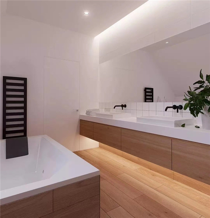 Modern ODM Modular Bathroom Cabinet SGS Modular Wash Basin Cabinet
