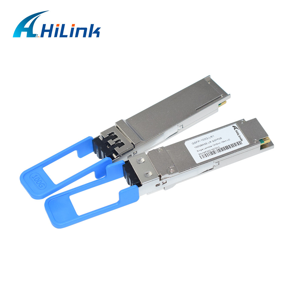 QSFP28 100G LR1 Optical Transceiver Module Single Lambda 1310nm SMF Dual LC 10KM