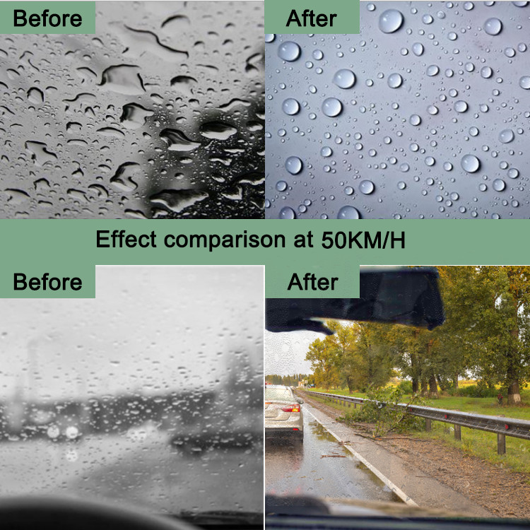 Hydrophobic Car Coating Spray For Automotive Windshield Glass Stains 200ml