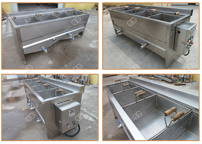 4 Basket Deep Fryer Machine