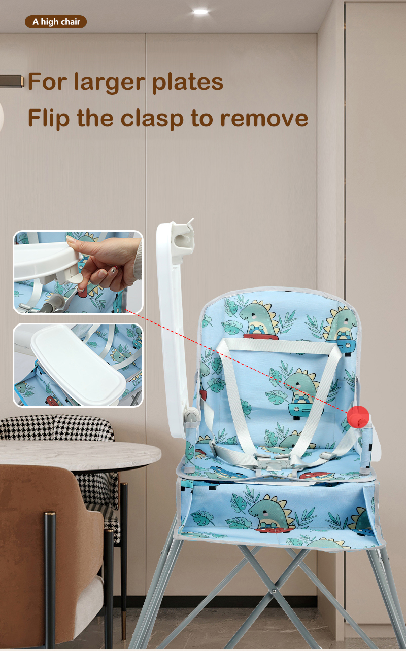 Confortable Infant Dining Chair Multifunctional Adjustable Toddler Dining Chair