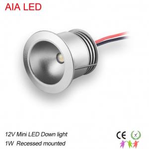 China AC/ DC1x1W 12V waterproof IP42 indoor LED spot light/ led down light from zhongshan wholesale