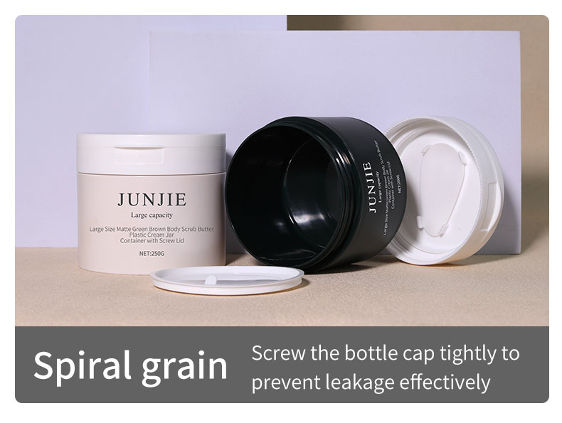 PP Refillable Cosmetic Container Luxury Cream Jar With Lid