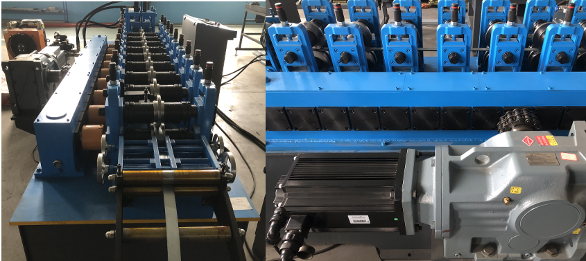 U channel rolling forming machine
