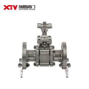 China Return refunds 900lb 3PC High Pressure Forged Steel Ball Valve Straight Through Type wholesale