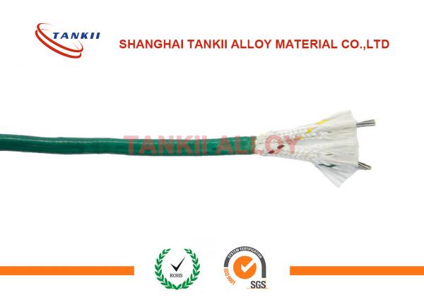 Quality 200C PTFE Insulated KX Thermocouple Cable IEC Color Code For Thermocouple Sensors for sale