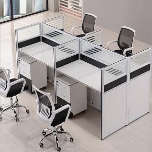 China Standard Size Office Furniture Partitions  , Modern Workstations Benches wholesale