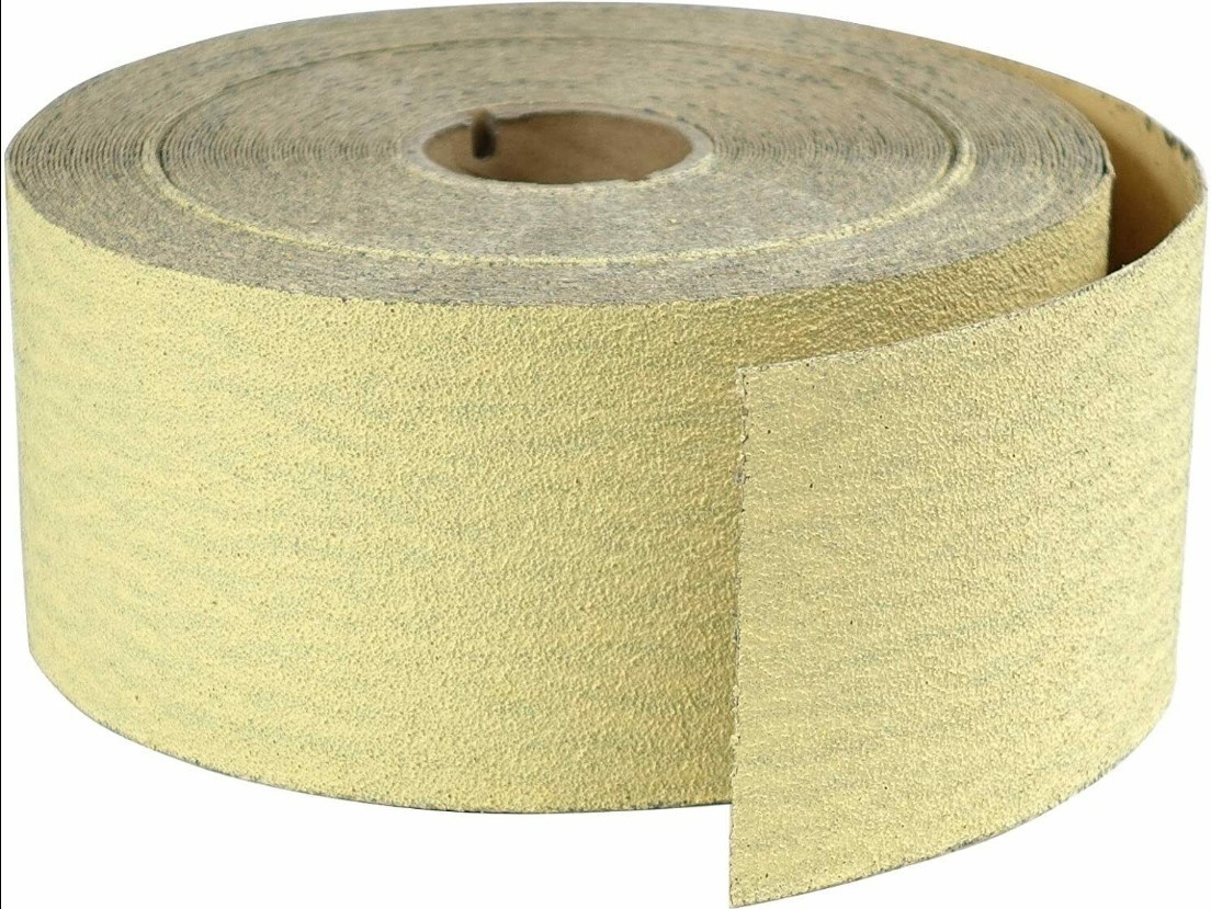 Sanding Roll 3inch Width Wood Polishing Sandpaper Cloth Woodworking Paint Removal
