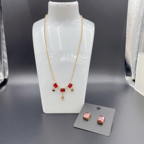 2024 New Waterproof Trendy Stainless Steel Jewelry Sets , 18K Gold ,Luxury Gift,