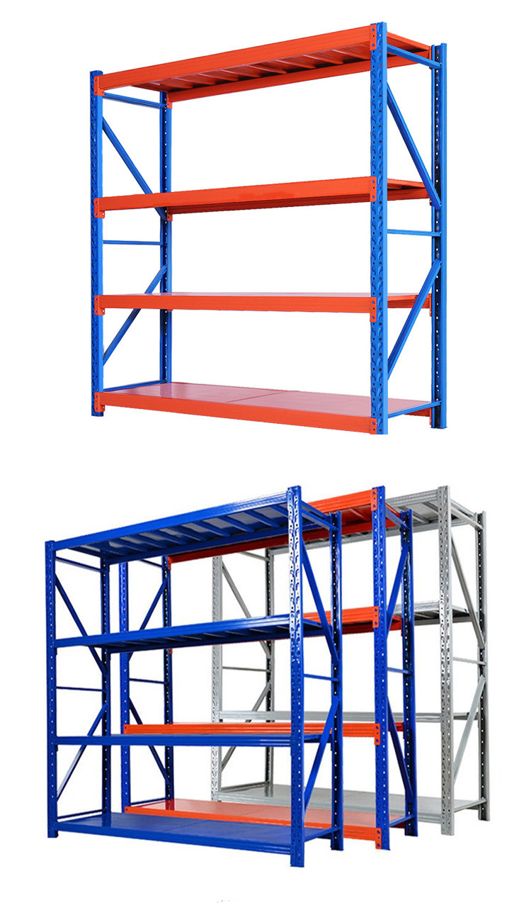 Versatile Cold Rolled Steel Warehouse Shelving with 500-3000kg Per Layer Capacity