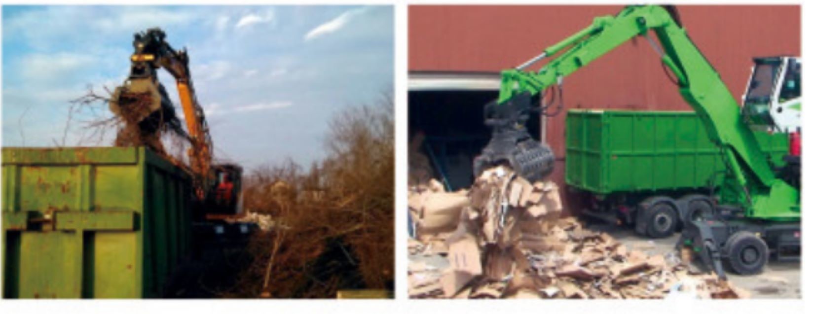 High efficient professional Coal grabbing machine Cotton grabbing for excavator attachment