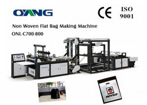 China ONL-CH 700-800 Full Automatic Nonwoven Bag Making Machine / Computer Control Bag Forming Machine on sale