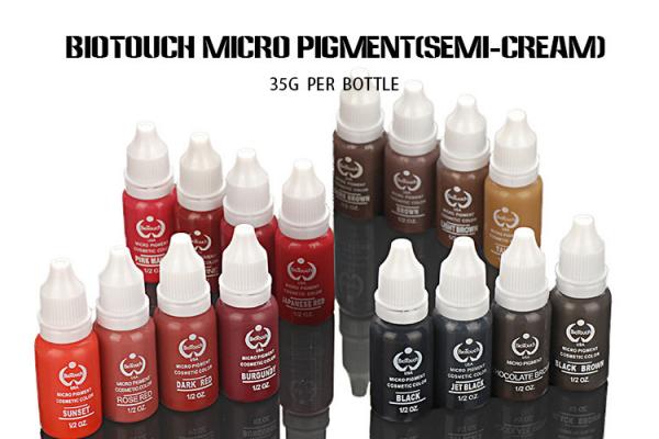 Organic Biotouch Micro Pigment Ink Biotouch Permanent Makeup Lip Tattoo Ink