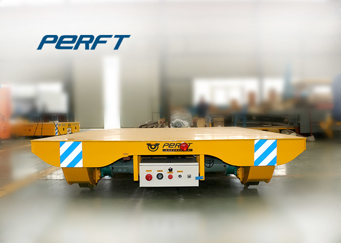 1-60t Ware House Use Heavy Metal Handing Motorised Battery Transfer Trolley